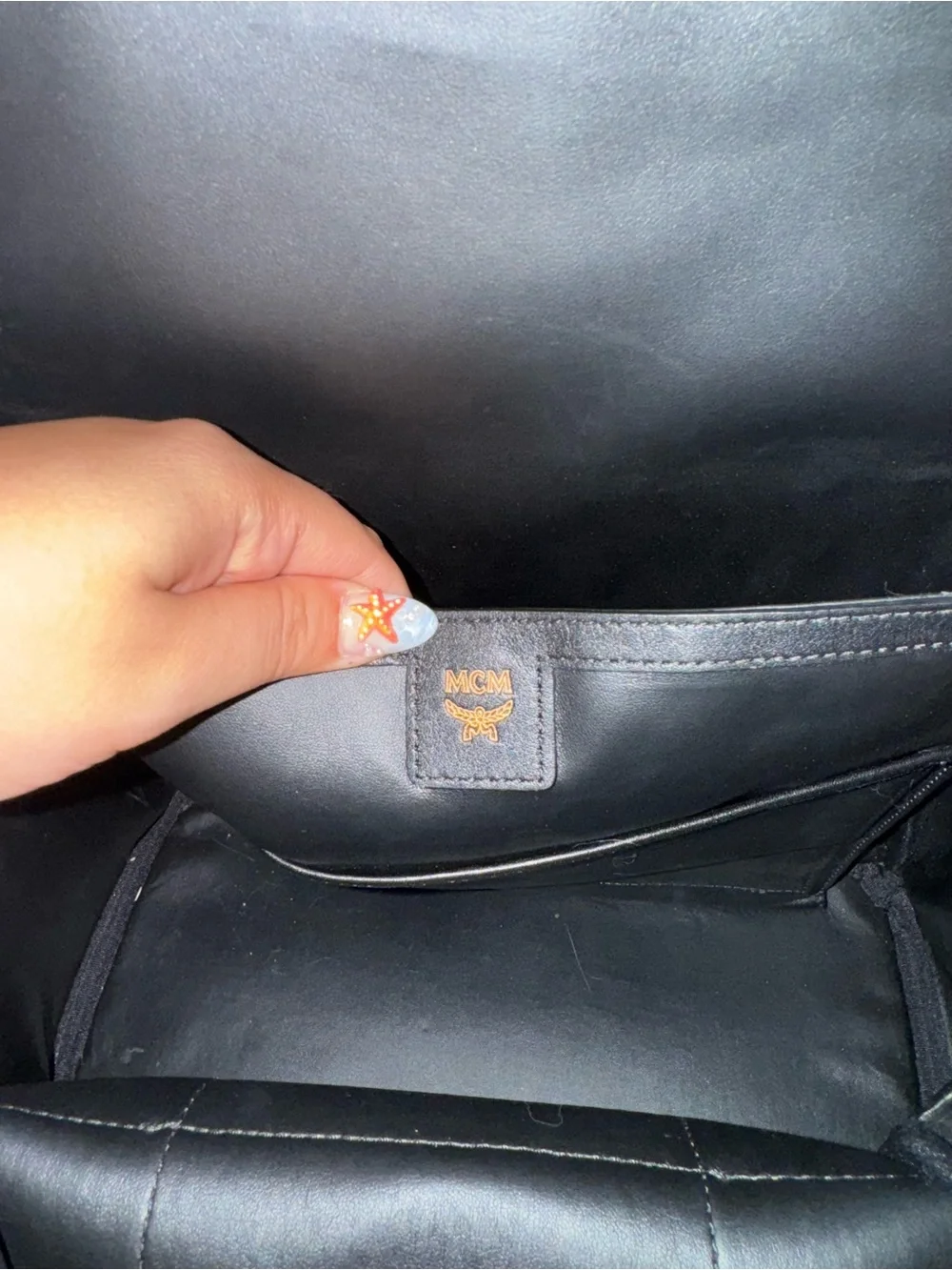 Authentic MCM Stark Stripe Studs Backpack – Cognac Visetos Canvas - Pre Loved